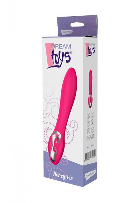 Розовый перезаряжаемый вибратор HONEY PIE Розовый перезаряжаемый вибратор HONEY PIE