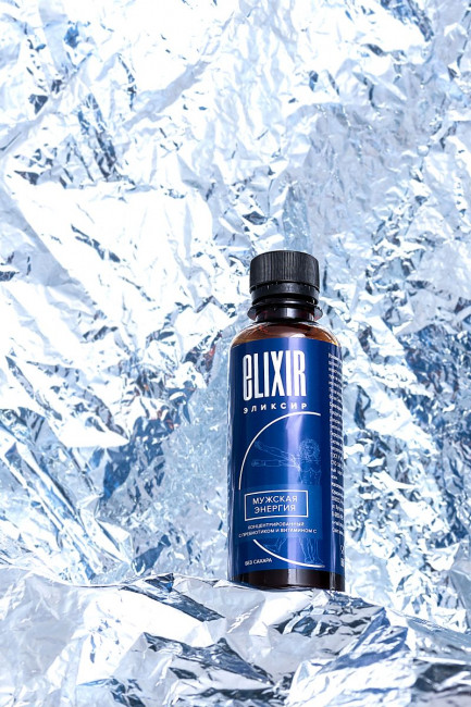 Эликсир для мужчин «Мужская энергия» на соке черники - 200 мл. Эликсир для мужчин «Мужская энергия» на соке черники - 200 мл.