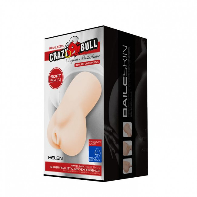 Телесный мастурбатор-вагина Helen без вибрации Телесный мастурбатор-вагина Helen без вибрации