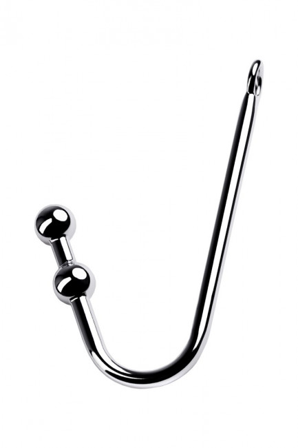 Анальный крюк для подвешивания с двумя шарами Анальный крюк для подвешивания с двумя шарами