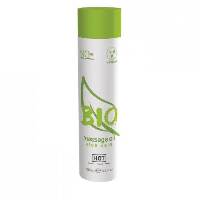 Массажное масло BIO Massage oil aloe vera с ароматом алоэ - 100 мл.