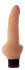 Телесный вибратор-реалистик с расширенным основанием REALSTUFF 7INCH VIBRATOR - 17,8 см.