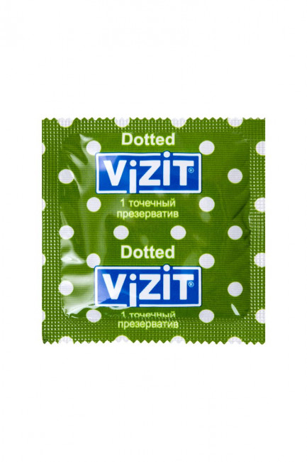 Презервативы с точечками VIZIT Dotted - 3 шт. Презервативы с точечками VIZIT Dotted - 3 шт.