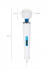 Белый вибромассажёр Magic Wand Europe - 31,5 см.