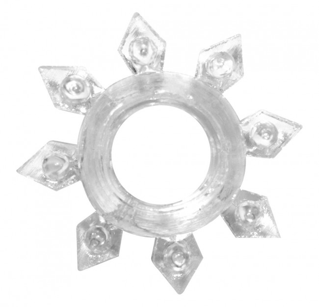 Прозрачное эрекционное кольцо Rings Gear