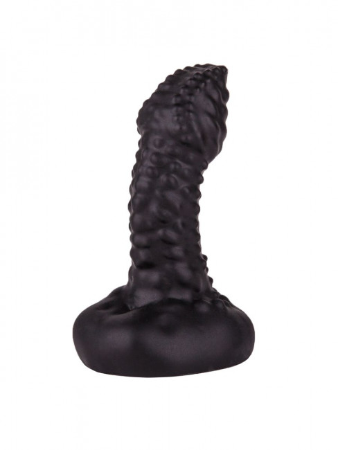 Чёрный плаг-массажёр для простаты - 7,2 см. Чёрный плаг-массажёр для простаты - 7,2 см.