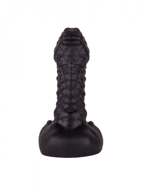 Чёрный плаг-массажёр для простаты - 7,2 см. Чёрный плаг-массажёр для простаты - 7,2 см.