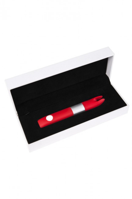 Красный клиторальный вибратор с 4Gb USB памяти и 7 режимами вибрации Красный клиторальный вибратор с 4Gb USB памяти и 7 режимами вибрации