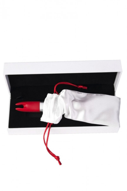 Красный клиторальный вибратор с 4Gb USB памяти и 7 режимами вибрации Красный клиторальный вибратор с 4Gb USB памяти и 7 режимами вибрации