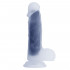 Черный фаллоимитатор-реалистик So Divine Black Juju Dildo - 19 см.