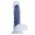 Черный фаллоимитатор-реалистик So Divine Black Juju Dildo - 19 см.