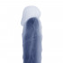 Черный фаллоимитатор-реалистик So Divine Black Juju Dildo - 19 см.