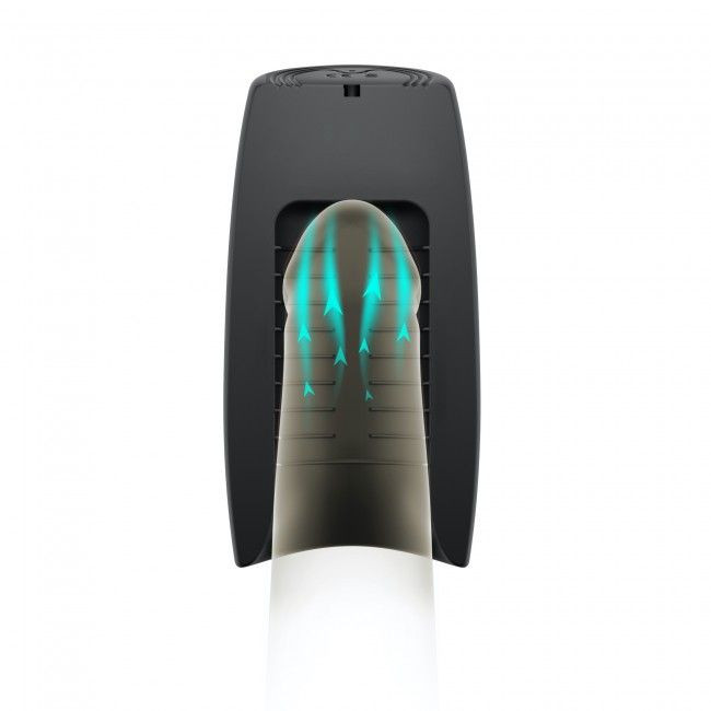 Черный мастурбатор Man Wand Pump One Черный мастурбатор Man Wand Pump One