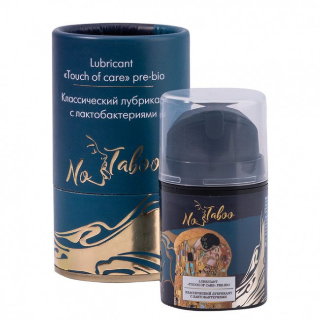 Классический лубрикант с лактобактериями No Taboo Lubricant "Touch of care" Pre-bio - 50 мл.