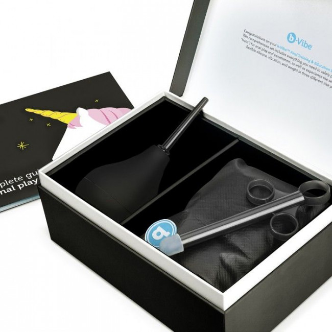 Набор в черном цвете для анальных игр ANAL EDUCATION SET Набор в черном цвете для анальных игр ANAL EDUCATION SET