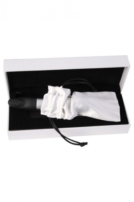 Чёрный клиторальный вибратор с 8Gb USB памяти и 7 режимами вибрации Чёрный клиторальный вибратор с 8Gb USB памяти и 7 режимами вибрации