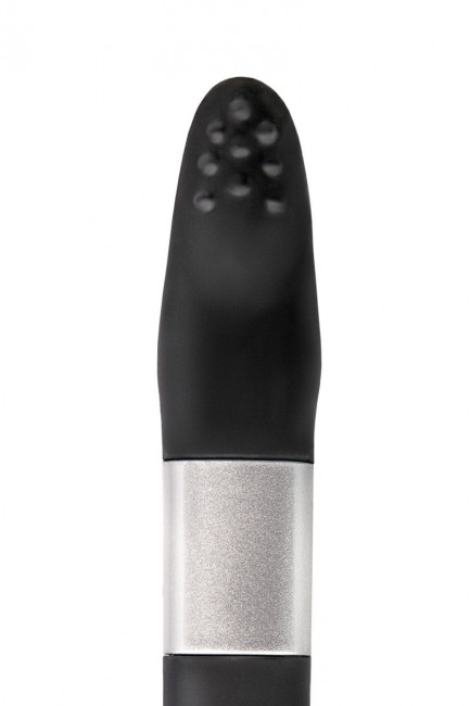 Чёрный клиторальный вибратор с 8Gb USB памяти и 7 режимами вибрации Чёрный клиторальный вибратор с 8Gb USB памяти и 7 режимами вибрации