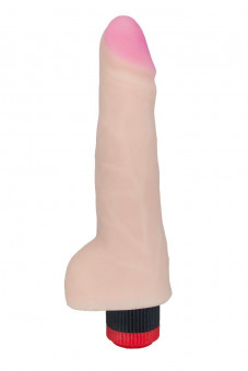 Реалистичный виброфаллос из неоскин - 18 см.