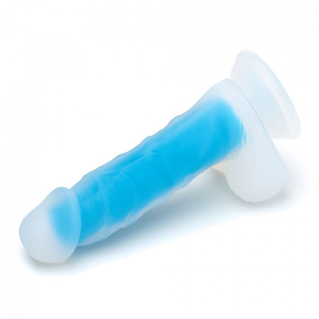 Голубой фаллоимитатор-реалистик So Divine Blue Mamba Dildo - 19 см. Голубой фаллоимитатор-реалистик So Divine Blue Mamba Dildo - 19 см.