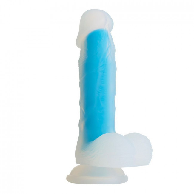 Голубой фаллоимитатор-реалистик So Divine Blue Mamba Dildo - 19 см. Голубой фаллоимитатор-реалистик So Divine Blue Mamba Dildo - 19 см.
