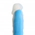 Голубой фаллоимитатор-реалистик So Divine Blue Mamba Dildo - 19 см.