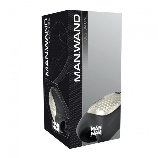 Черный мастурбатор Man Wand Pulsion One Черный мастурбатор Man Wand Pulsion One