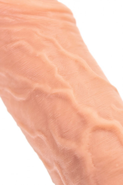 Телесный реалистичный фаллоимитатор Fitch - 19,5 см. Телесный реалистичный фаллоимитатор Fitch - 19,5 см.