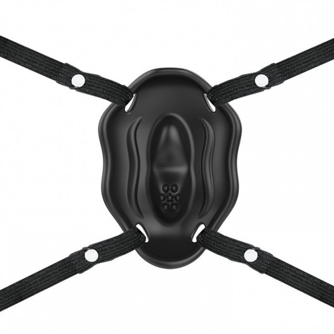 Чёрная вибробабочка на ремешках Carter Чёрная вибробабочка на ремешках Carter