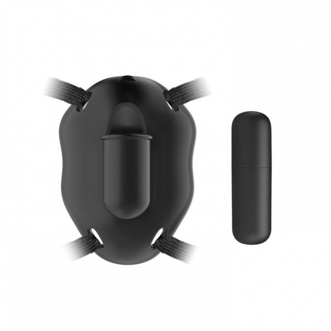 Чёрная вибробабочка на ремешках Carter Чёрная вибробабочка на ремешках Carter