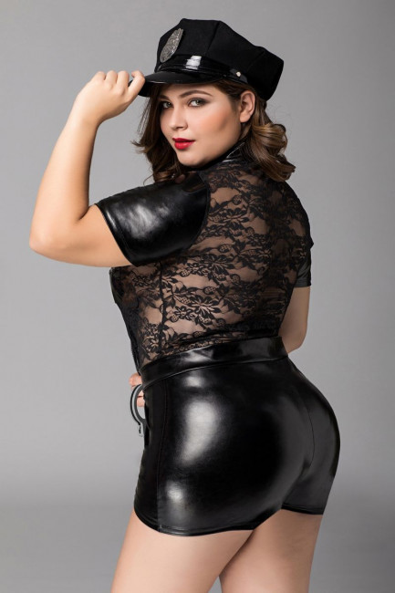 Соблазнительный костюм полицейской Porsche 