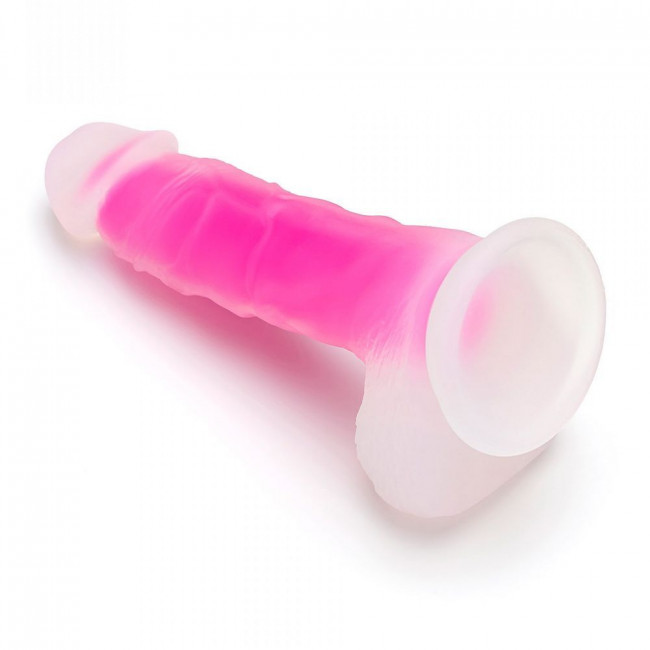 Ярко-розовый фаллоимитатор-реалистик So Divine Glorious Real skin feel pink dildo - 19 см. Ярко-розовый фаллоимитатор-реалистик So Divine Glorious Real skin feel pink dildo - 19 см.
