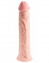 Телесный фаллоимитатор на присоске 11" Triple Density Cock - 25,4 см.