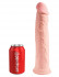 Телесный фаллоимитатор на присоске 11" Triple Density Cock - 25,4 см.