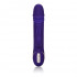 Фиолетовый вибратор с поступательным движением Jack Rabbit Signature Silicone Thrusting Rabbit - 20 см.