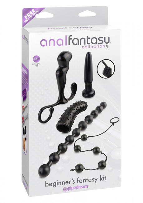 Набор для анального секса из 5 предметов Beginners Fantasy Kit
