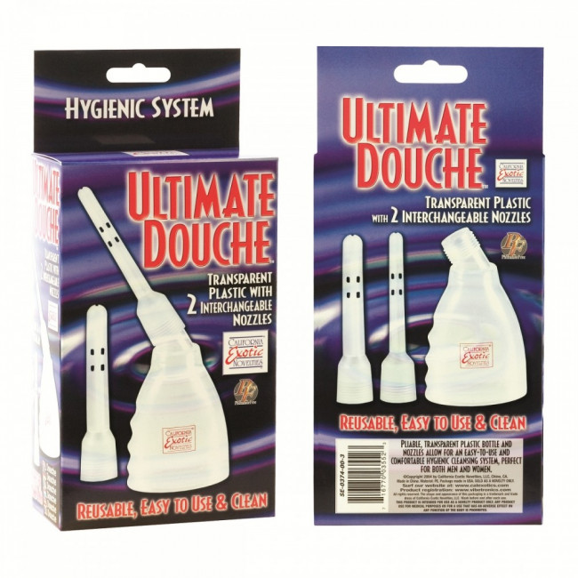 Набор для спринцевания Ultimate Douche с 2 насадками Набор для спринцевания Ultimate Douche с 2 насадками