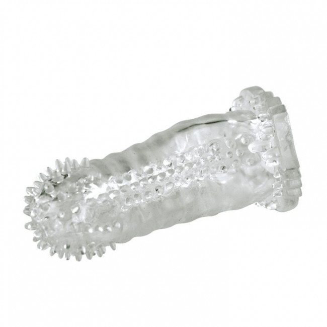 Насадка на пенис со стимуляцией предвагинальной зоны - 14 см. Насадка на пенис со стимуляцией предвагинальной зоны - 14 см.