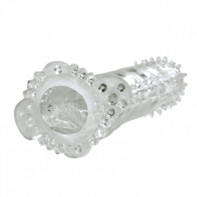 Насадка на пенис со стимуляцией предвагинальной зоны - 14 см. Насадка на пенис со стимуляцией предвагинальной зоны - 14 см.