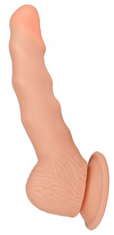 Фаллоимитатор-реалистик на присоске - 14 см.