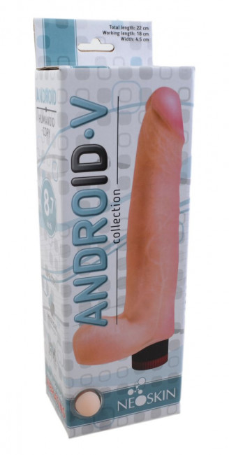 Фаллический вибратор ANDROID Collection-V - 22 см. Фаллический вибратор ANDROID Collection-V - 22 см.