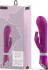 Ярко-розовый вибратор-кролик Bwild Deluxe Bunny - 19,3 см.