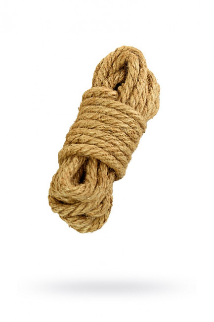 Джутовая веревка для бондажа - 5 м. Джутовая веревка для бондажа - 5 м.