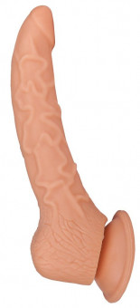Фаллоимитатор-реалистик на присоске - 15 см.