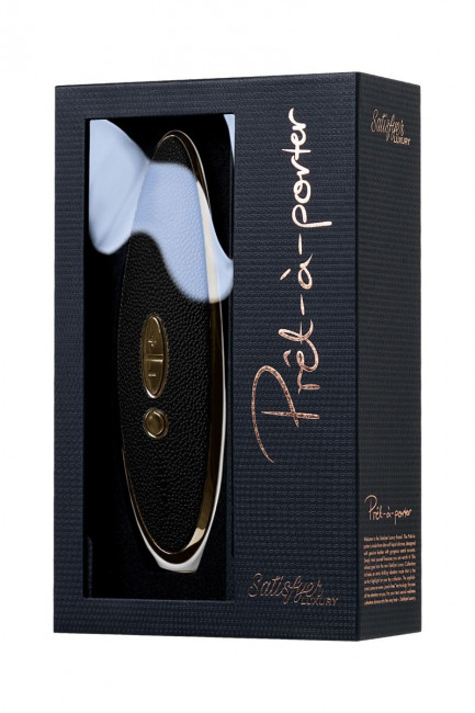 Вакуумно-волновой стимулятор Satisfyer Luxury Haute Couture с вибрацией Вакуумно-волновой стимулятор Satisfyer Luxury Haute Couture с вибрацией