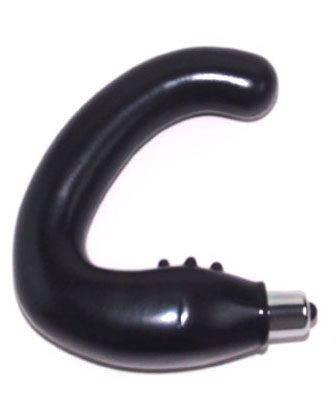 Чёрный вибростимулятор простаты Чёрный вибростимулятор простаты