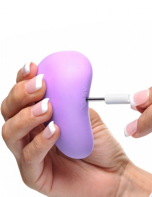 Сиреневый клиторальный вибростимулятор Vibrating Petite Arouse-Her