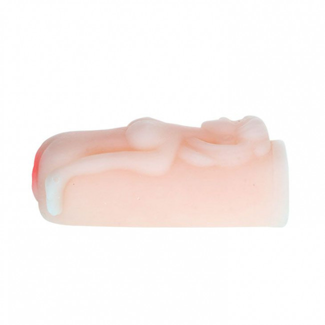 Телесный мастурбатор с изображением девушки Телесный мастурбатор с изображением девушки