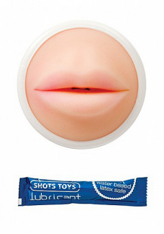 Мастурбатор-ротик телесного цвета Easy Rider Mouth 