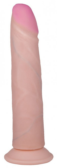 Фаллоимитатор HUMAN STYLE 7,7" без мошонки - 19,5 см.