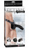 Полый страпон Extreme Hollow Strap-On чёрного цвета - 25 см.